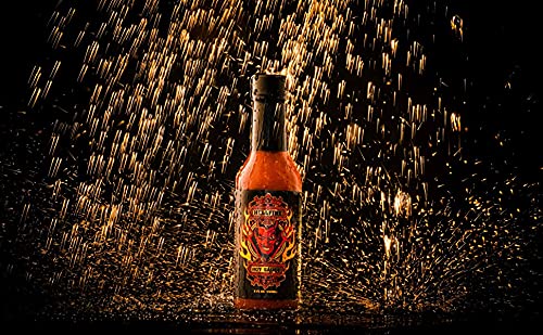 Hellfire Hot Sauce Hellfire Devils Blend Red Jalapeno Hot Sauce, Gourmet Flavor, 5 oz.