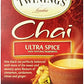 Twinings Of London Ultra Spice Chai Tea Bags, 20 Count (Pack Of 1)