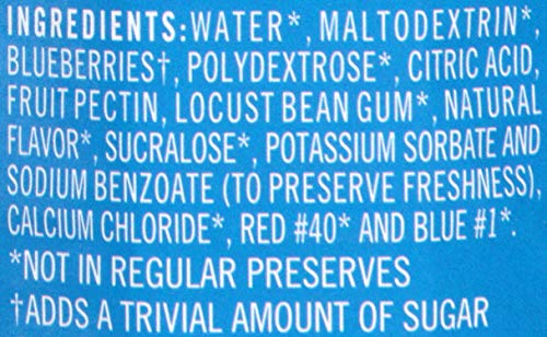 Polaner Sugar Free With Fiber, Blueberry Preserves, 13 Ounce