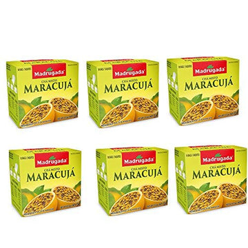 Madrugada Passion Fruit Tea Natural From Brazil Anti-Inflammatory - 60 Tea Bags