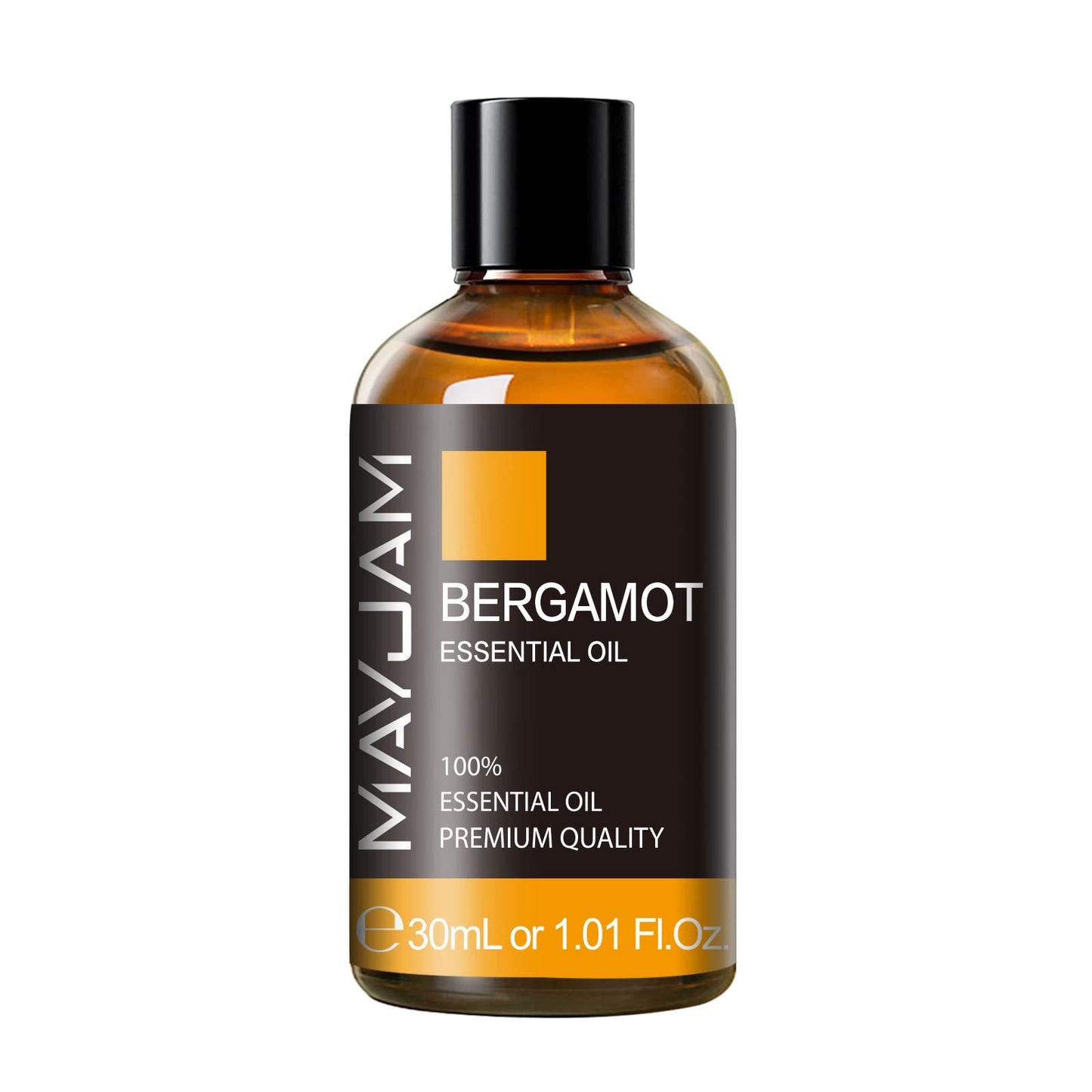 Bergamot Essential Oil 30Ml/1.01Fl.Oz, Mayjam Premium Bergamot Oils For Diffuser, Soap Making, Candle Making, Long Lasting Scent