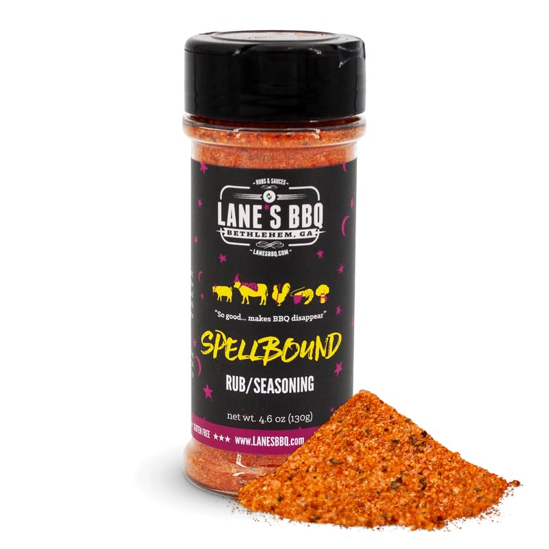 LaneS Spellbound Pork Rub Seasoning  All-Natural Bbq Seasoning Rib Rub  Top-Grade Butt Rub Seasoning & Sweet Bbq Rubs For Aromatic Use  Made In Usa  4.6 Oz