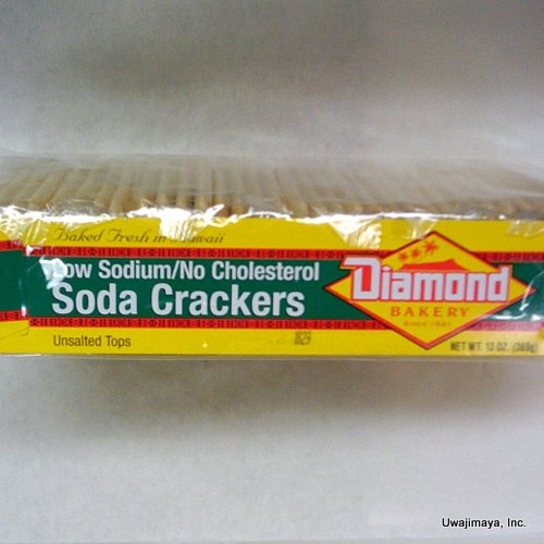Diamond Bakery - Low Sodium/No Cholesterol Soda Crackers (Unsalted Tops)