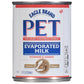 PET Evaporated Milk, 12 Ounce Can - Creamy & Rich Dairy Product, Perfect for Cooking and Baking