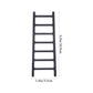 jojofuny Mini Ladder Cake Toppers Sponge Step Ladder Cake Decoration Fairy Furniture Ladder Ornament Miniature Plastic Ladder fo