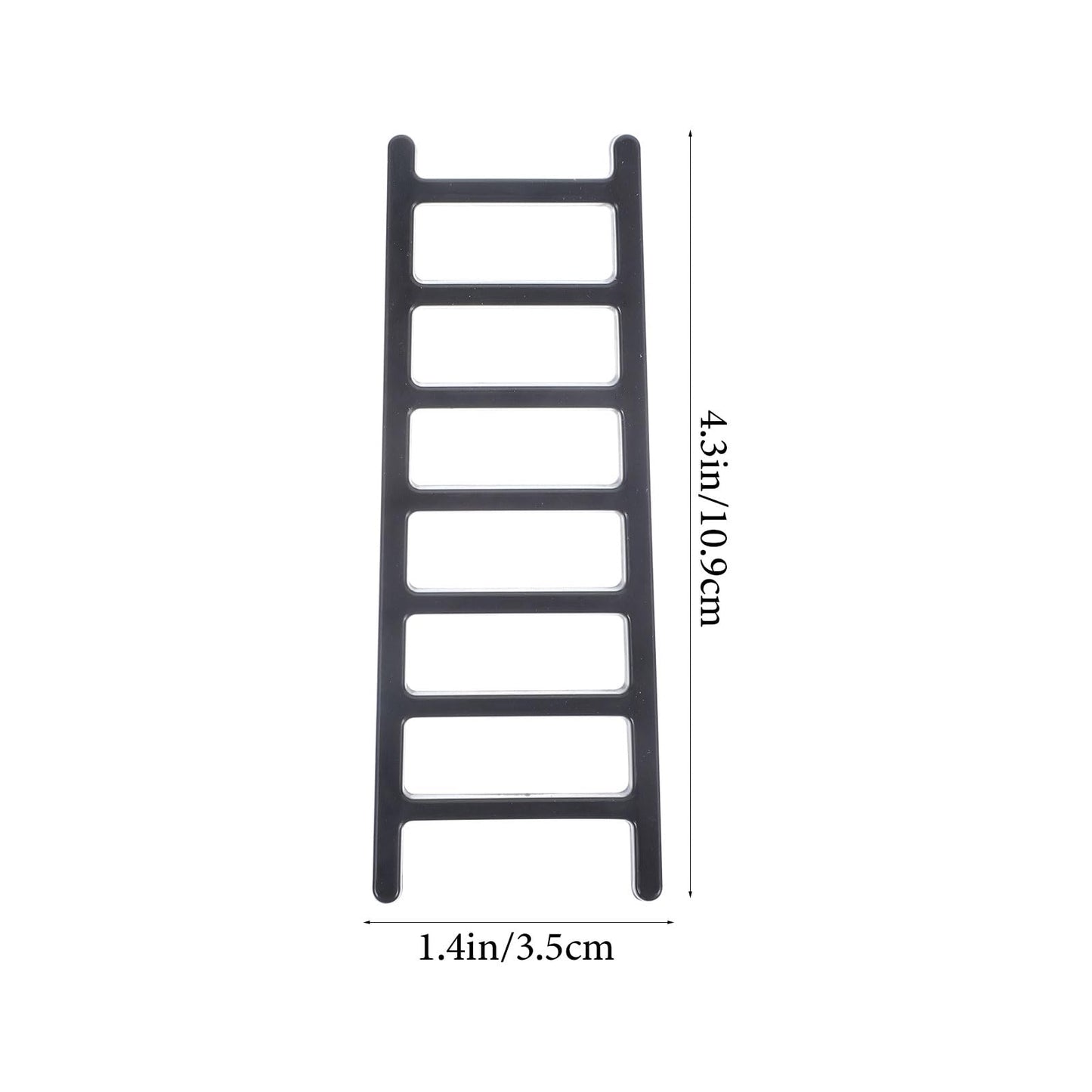 jojofuny Mini Ladder Cake Toppers Sponge Step Ladder Cake Decoration Fairy Furniture Ladder Ornament Miniature Plastic Ladder fo