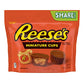 HERSHEYs Reeses Miniature Cups Milk Chocolate & Peanut Butter Share Pack, 297 Grams, Orange