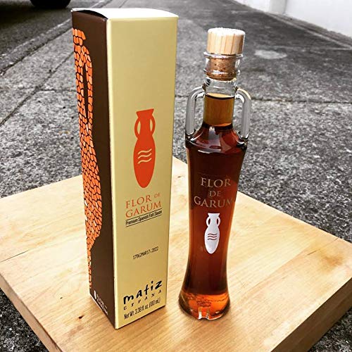 Matiz Espana Flor de Garum - Premium Spanish Fish Sauce, 100ml (3.38 Fl Oz) - Authentic Umami Flavor for Cooking and Dipping