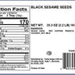 Yupik Raw Black Sesame Seeds, 2.2 Lb (35.2 Oz), Pack Of 6, Gluten-Free, Kosher, Vegan, Natural, Unroasted, Unsalted, Plant-Based