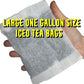 Southern Sweet Tea Company Iced Tea Bags, Georgia Peach, Unsweetened, Quick Brew, 10 Gallon Pack, 1 Count