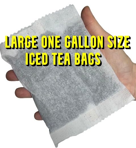 Southern Sweet Tea Company Iced Tea Bags, Georgia Peach, Unsweetened, Quick Brew, 10 Gallon Pack, 1 Count
