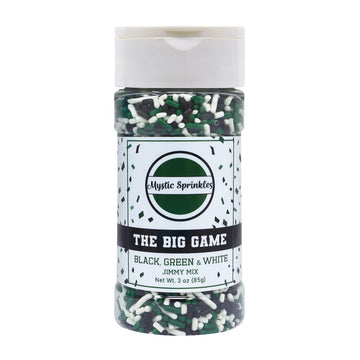 Mystic Sprinkles The Big Game Jimmy Mix 3Oz Bottle (Black, Green & White)