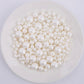 Sentovac Edible White Pearl Sugar Sprinkles For Cake Decorating | Edible Cake Cupcake Topper Decorations | 1 Bottle 4.23Oz/ 120G White Pearl Sprinkles Valentines Supplies