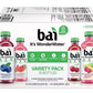 Bai Antioxidant Caostal Beverages With Vitamin C Or E Variety Pack Of 15/18 Fl Ounce Net Wt 270 Fl Ounce