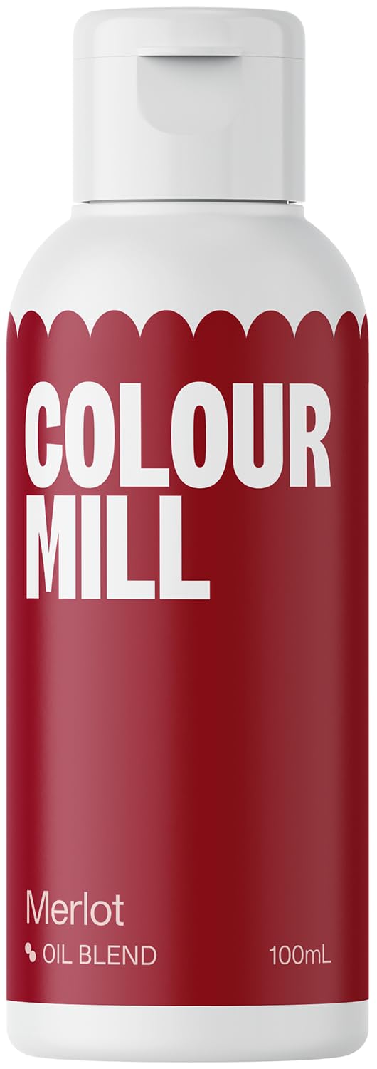 Colour Mill Oil-Based Food Coloring, 100ml, Merlot, CMO100MER