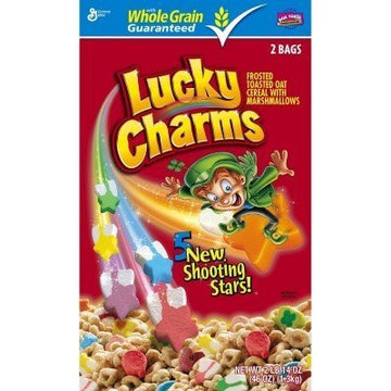 General Mills Lucky Charms Cereal 44 Ounce Value Bulk Box Cereal