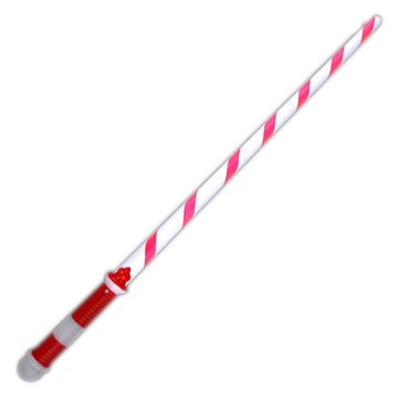 blinkee Flashing Candy Cane Christmas Sword, Small, Plastic, Model FCCCSS