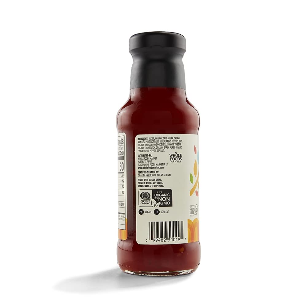 365 by Whole Foods Market, Organic Sweet Chili Sauce, 9 Fl Oz