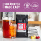 Tiesta Tea Passion Berry Jolt Cold Brew Tea - Raspberry Passion Fruit Black Tea - Loose Leaf Tea Blend - High Caffeinated Iced Tea - Cold Brew Tea Packets - Brews 64 Oz Of Pitcher Per Bag (Pack Of 10)