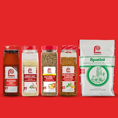 Lawrys 25% Less Sodium Seasoned Salt, 36.5 oz