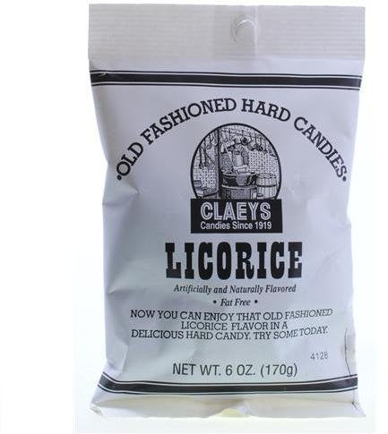 Licorice Hard Candy 6 Oz(Pack Of 1)