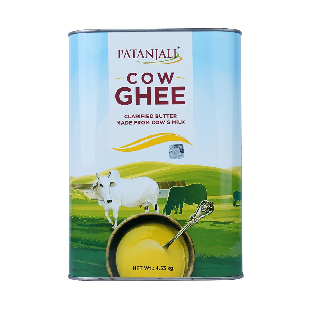Patanjali Cow Ghee 5Liter / 169.07 Fl Oz