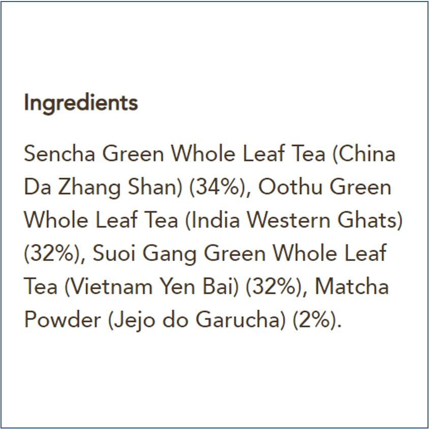 Pukka Organic Herbal Tea Supreme Matcha Green 20 Tea Bags
