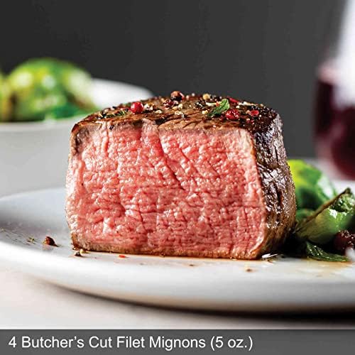 Omaha Steaks Classic Gift Pack (4 Butcher s Cut Filet Mignons, 4 Air-Chilled Boneless Chicken Breasts, 4 PureGround Filet Migno