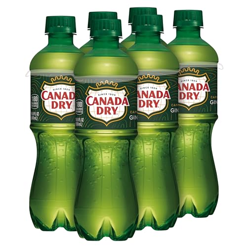 Canada Dry Ginger Ale Soda  .5 L bottles  6 pack