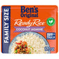Ben'S Original Ready Rice Coconut Jasmine Family Size Rice, Easy Dinner Side, 17.3 Oz Pouch (Pack Of 6)
