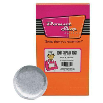National Coffee Roasters - Donut Shop Coffee Pods, Dark Roast, 15/Box ( Dsp8599961590 ) ( 8599961590 )
