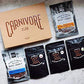 Carnivore Club Beef Jerky Box - Delicious Jerky And Meat Sticks Sampler - 4 To 6 Meat Snacks Jerkygram - Meat Snack Sampler Gift