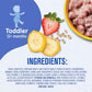 Gerber Toddler Food, Baby Food, Breakfast Oatmeal With Barley, Strawberry Banana Flavor, Cereal, Iron Helps Support Brain Development, 8 Pack