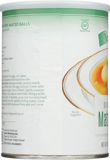 Yehuda Gluten Free Matzo Meal, 15 Ounce (Pack Of 2)