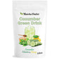 Green Drink Powder Cucumber Cilantro Honey Refresher Natural Superfood 12Oz Great For Loaded Tea Bubble Tea