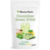 Green Drink Powder Cucumber Cilantro Honey Refresher Natural Superfood 12Oz Great For Loaded Tea Bubble Tea