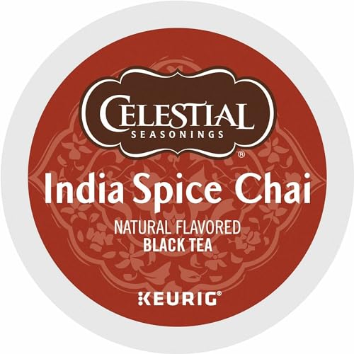 Celestial Seasonings® K-Cup® Pods Original India Spice Chai Tea, Box of 24, 0.35 Ounce