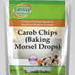 Carob Chips (Baking Morsel Drops) (4 oz, ZIN: 524669) - 3 Pack