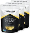 Terrasoul Superfoods Premium Nutritional Yeast Flakes, 3 Lbs (Pack of 3), Fortified, Savory Superfood for Vegan Cheese, Seasonin