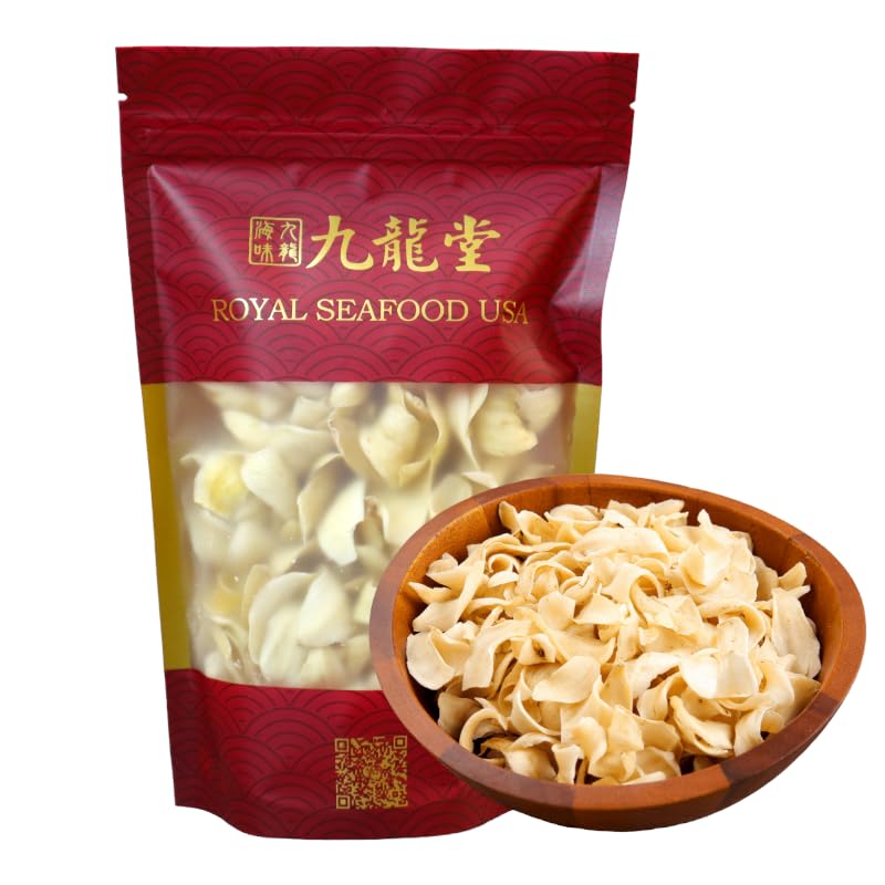 Royal Seafood USA Premium Dried Lily Bulbs Fresh and Natural Dried Lily ??? ?????? ?? ?? ?? ?? (0.5 lb)