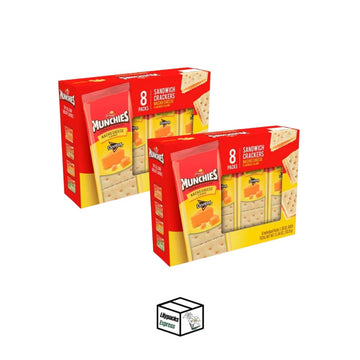 Munchies Sandwich Crackers | 2 Packs | 11.04 Oz | 96 Total Individual Crackers | Bundled By Lilypacks Express (Doritos Nacho Che