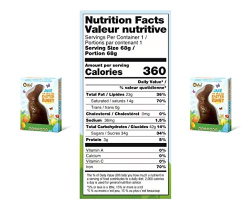 Vegan, Gluten Free Jake The Milkless Chocolate Easter Bunny | Allergy Friendly | Dairy Free, Nut Free, Peanut Free, Soy Free, Sesame Free