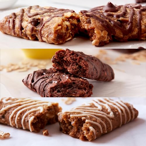 Zbar - Chocolate Chip, Iced Oatmeal Cookie, And Chocolate Brownie - Variety Pack - Soft-Baked Energy Snack Bars - Non-Gmo - 11-12G Whole Grains - Usda Organic Granola Bars (18 Count, Mix May Vary)