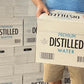 Premium Distilled Water | 1.5 Liter Bottles | Pack of 12 | Clear, Pure, Multi-Purpose