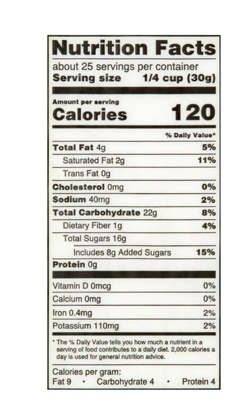 Tropical Trail Mix With Fruit: Dried Banana Chips, Papaya, Raisins, Pineapple, Cranberries, Almonds, Cashews - Great Snack Snack