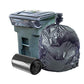 Plasticplace 95-96 Gallon Garbage Can Liners    1.5 Mil     Black Heavy Duty Trash Bags     61    X 68    (25Count)