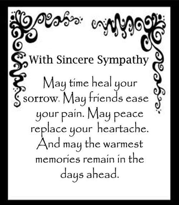 Gift Basket Associates Sympathy Gift Basket - 12 Piece Set - Gourmet