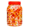 Darong Coconut Jelly Topping nata de coco for Bubble Tea 8.4 lb | Rainbow Jelly | for Boba Tea, Smoothies, Slushes, Desserts | 8
