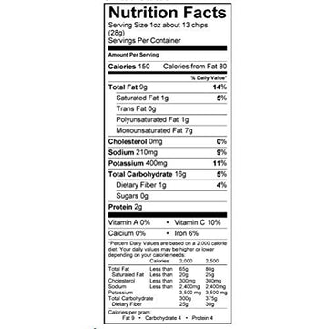 Kettle Brand Potato Chips, Sea Salt And Vinegar, 13 Ounce (Pack Of 10)