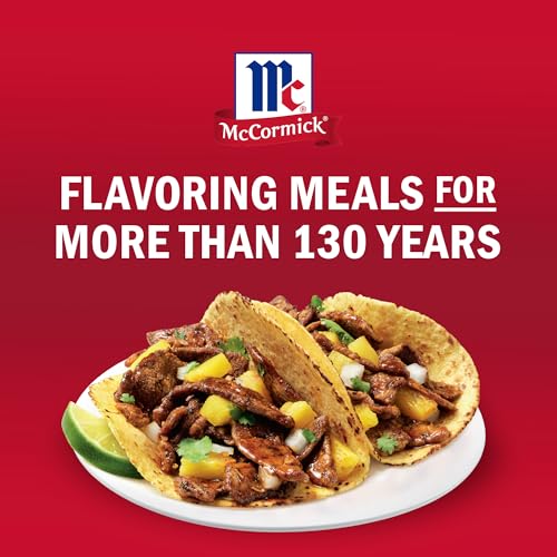 McCormick Seasoning Mix  Al Pastor  Smoky  Tangy & Savory Al Pastor for Tacos  Rice Bowls & Burritos  Ready to Serve In 20 Minutes  0.75 oz (Pack of 12)